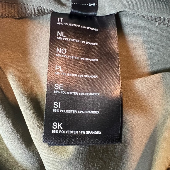 Kuhl Women's Vantage Dress Green Lightweight Stretch Sleeveless Drawstring Large - Picture 16 of 16